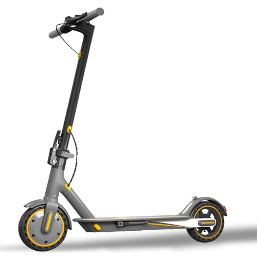 Electric Scooter for Adults, 19Mph, 15/21 Miles Range, Aluminum Alloy E-Scooter with 8.5" Honeycomb Tire, Foldable Escooter with Dual Braking System and App Control