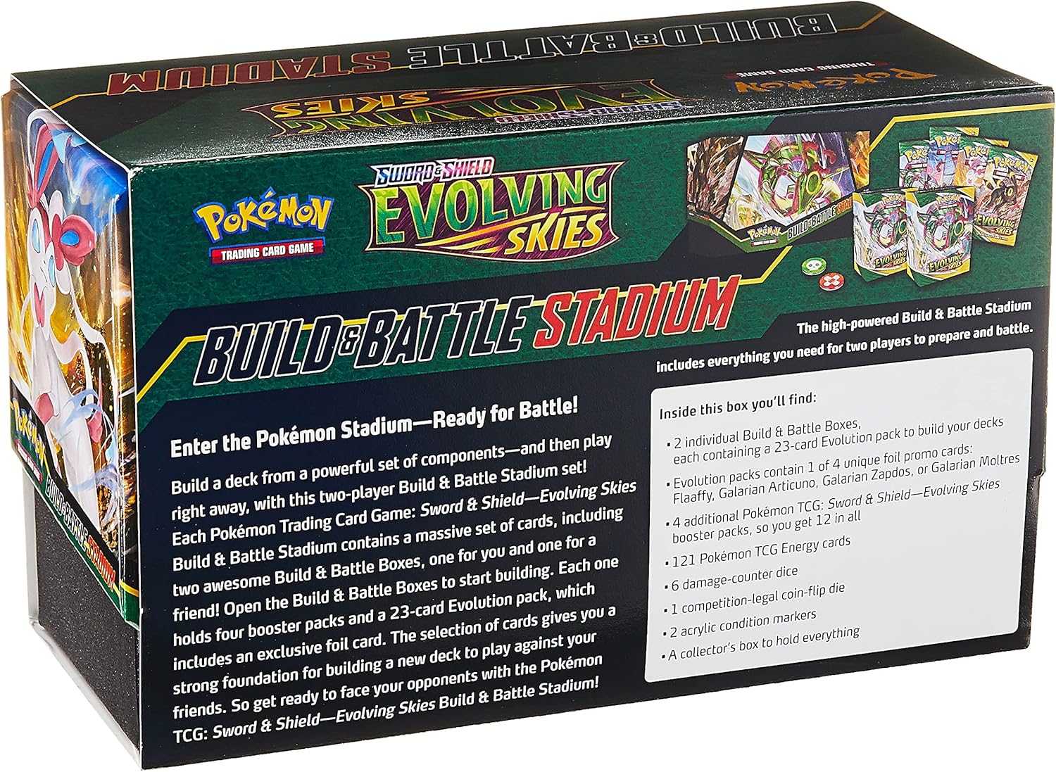Pokemon TCG: Sword & Shield Evolving Skies Build & Battle Stadium