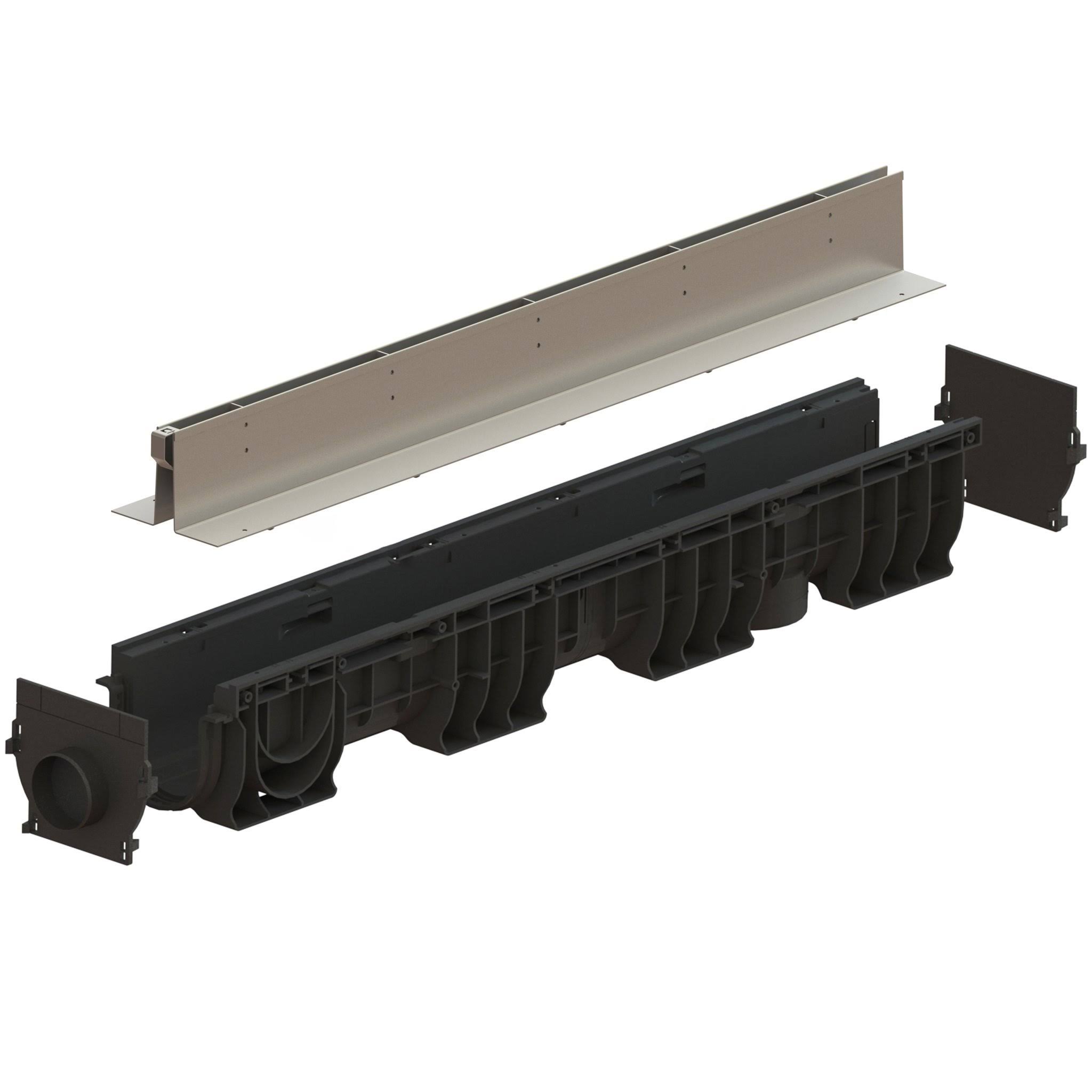 Stainless Steel Slot Drain System 6 inch