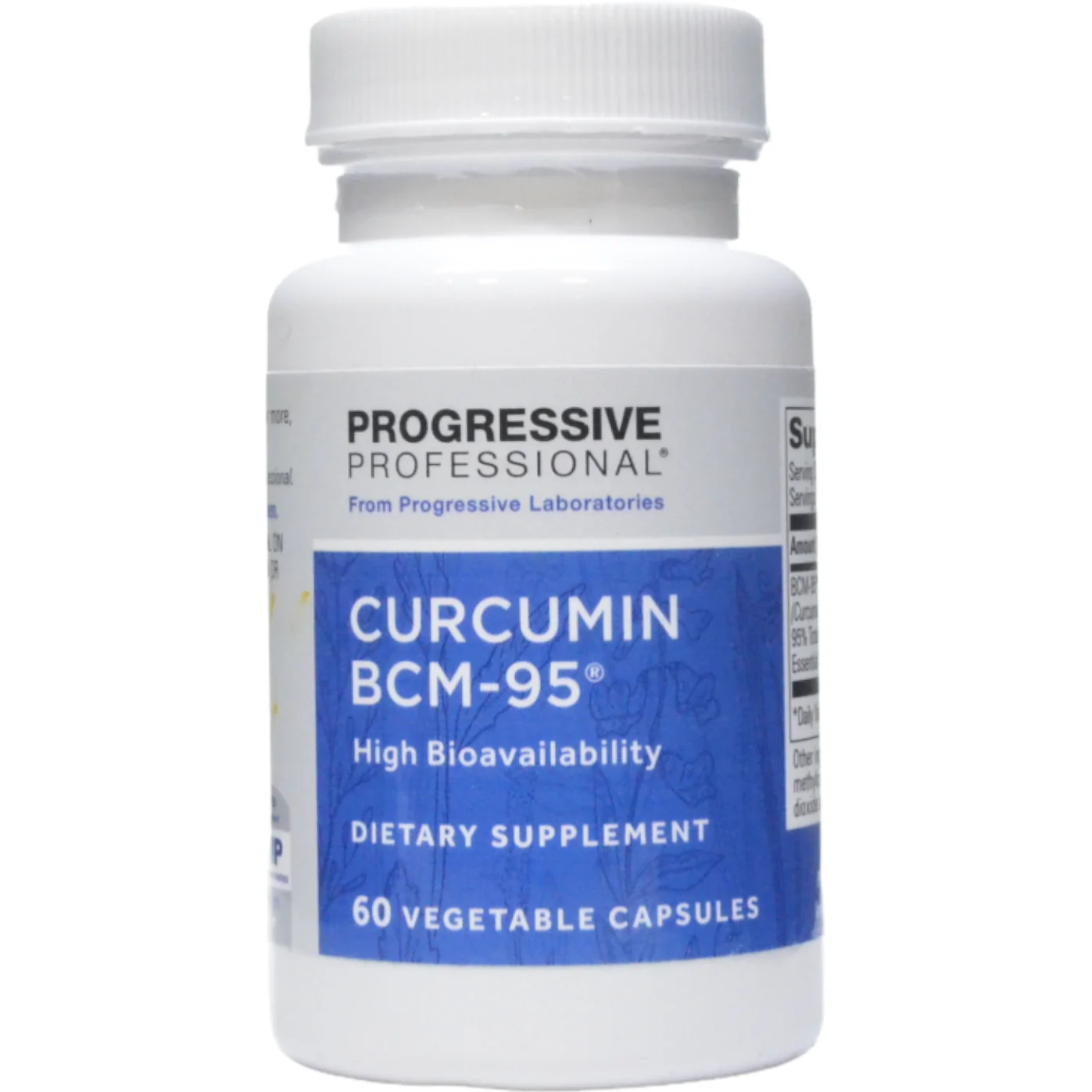 Curcumin BCM-95 60 vcaps by Progressive Labs - Kansas Nuitrition - HNZSDS