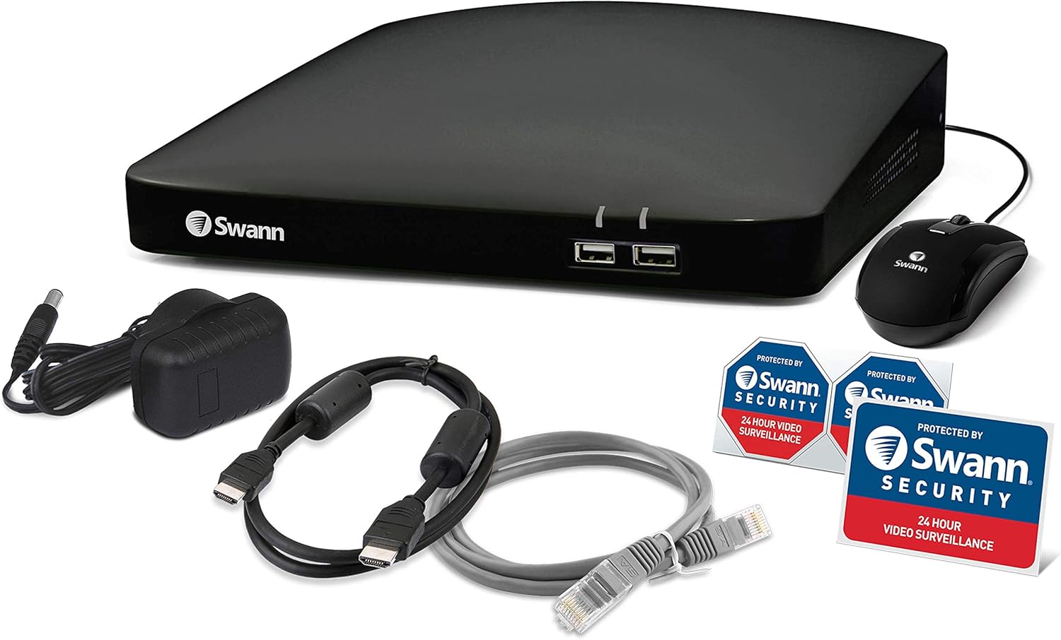 Swann Home DVR Security Camera Recorder with 1TB HDD, 8 Channels, 1080p Full HD Video & Smart Search Features, 84680H