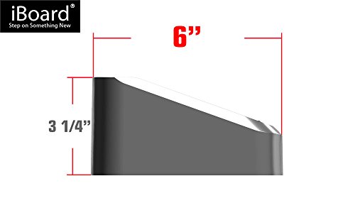 APS (304 Stainless Steel Polished 6in Wheel to Wheel Running Boards Side Bars Side Steps Compatible with Ram 2500 3500 2010-2024 Mega Cab 6.5ft Bed