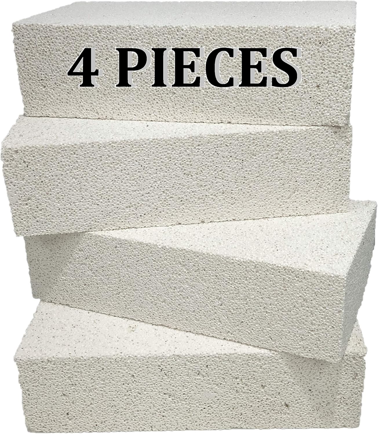 Executive Deals Insulating Fire Brick for Ovens, Kilns, Fireplaces, Forges -8 Piece Full Brick (9" x 4.5" x 2.5") 2300 Degree Fahrenheit/1260 Celsius