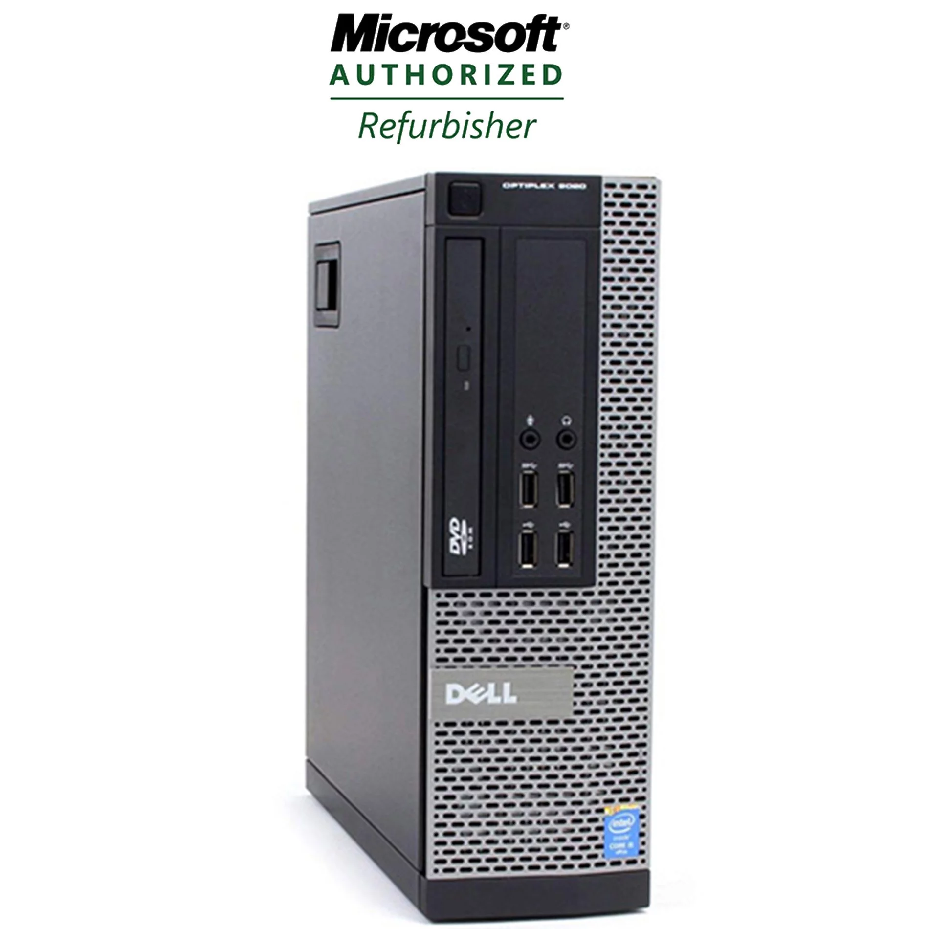 Used Dell OptiPlex 990 Desktop Computer PC, 3.10 GHz Intel Core i5 Quad-Core Gen 2, Dual Monitor Computer Bundle 8GB 1TB with 2x 22" LCD's Wi-Fi Windows 11 64bit