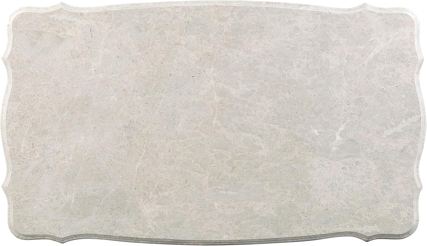 Acme Benbek Wooden Coffee Table in Marble and Antique Oak