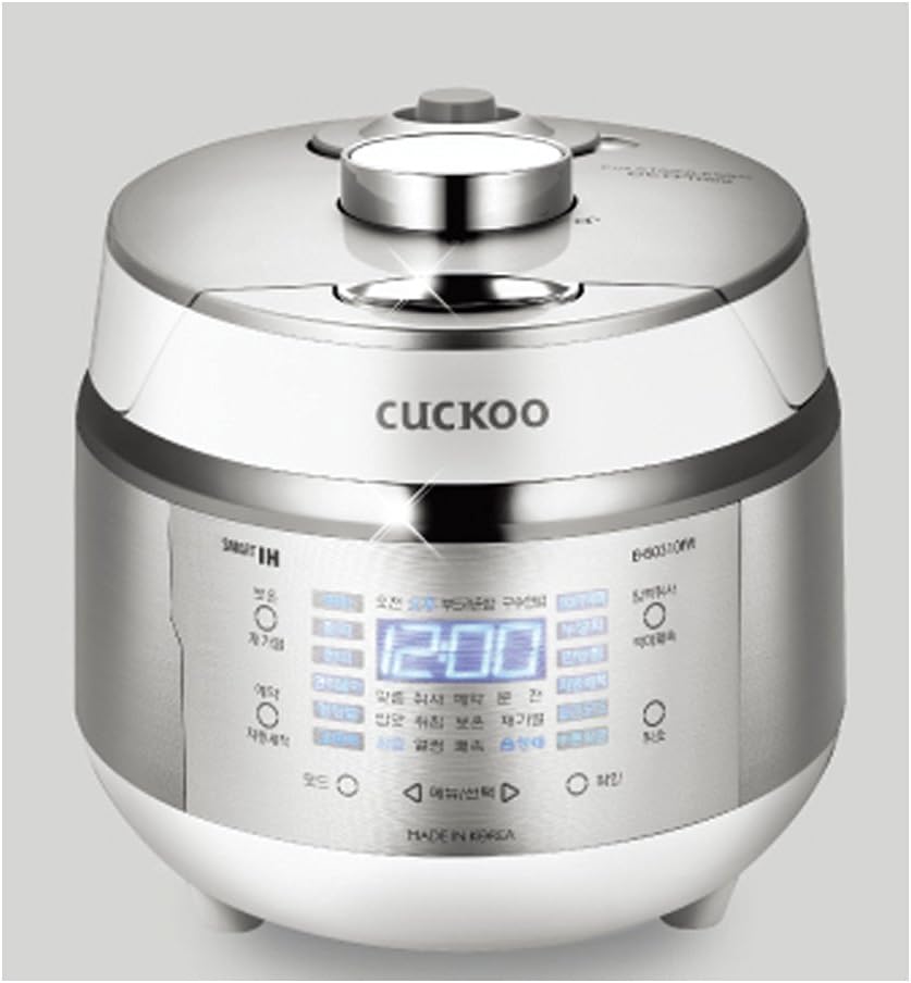 CUCKOO CRP-EHS0310FW IH Electric Rice Pressure Cooker 3 Cups English Voice_220V & Exclusive Simple English User Manual