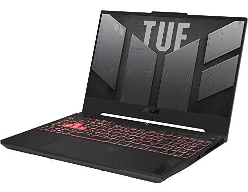 ASUS TUF Gaming A15 (2023) Gaming Laptop 15.6" 144Hz FHD 100% sRGB Display (AMD Ryzen 7 7735HS, 16GB DDR5, 2x512GB PCIe SSD RAID 0 (1TB), GeForce RTX 4050, WiFi 6E, Win11Home) w/Dockztorm Dock