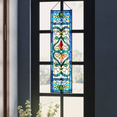 Astoria Grand Stained Glass Window Panel