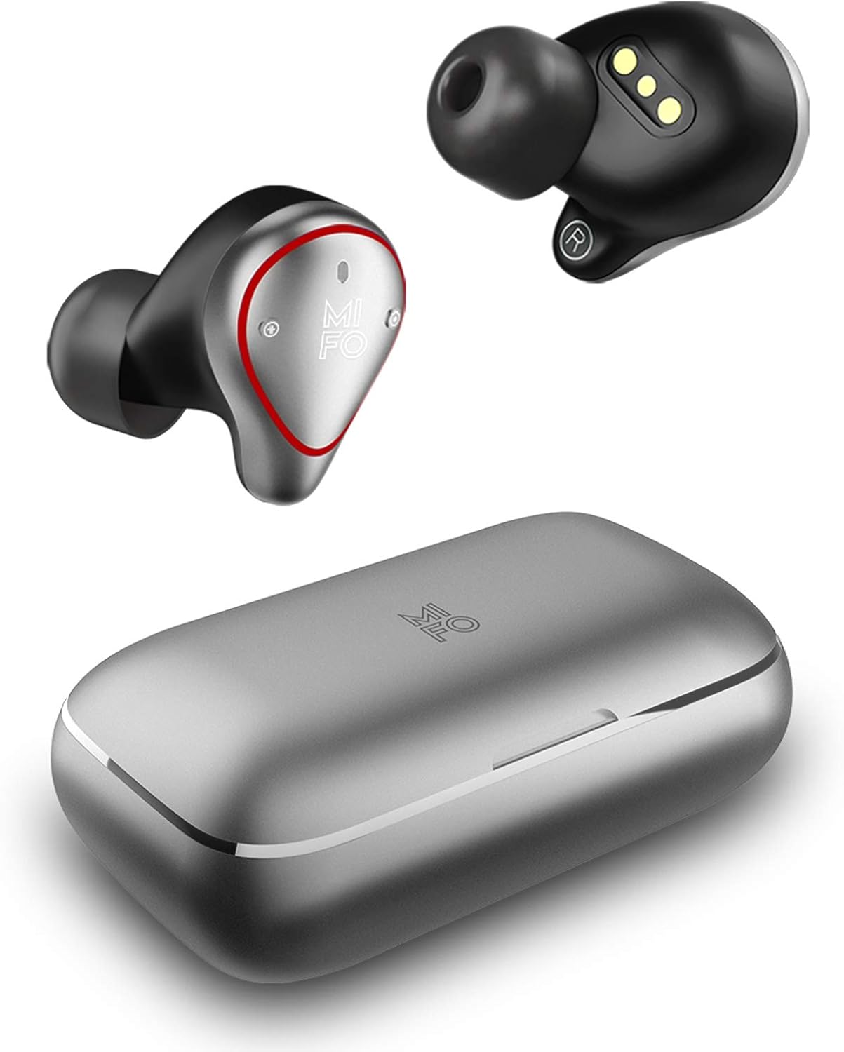 Mifo O5 Gen 2 Touch Version True Wireless Earbuds with 2600mAh Charging Case Bluetooth 5.2 Sport Wireless Headphones Qualcomm CVC 8.0 Noise Cancelling IPX7 Water-resistant Wireless Earbuds