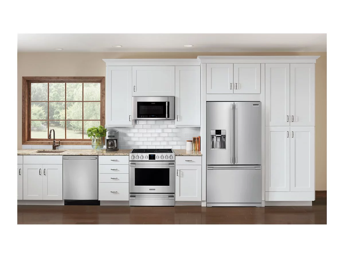 Frigidaire Professional Series FPBM3077RF - Microwave oven with convection - over-range - 1.8 cu. ft - 1050 W - stainless steel