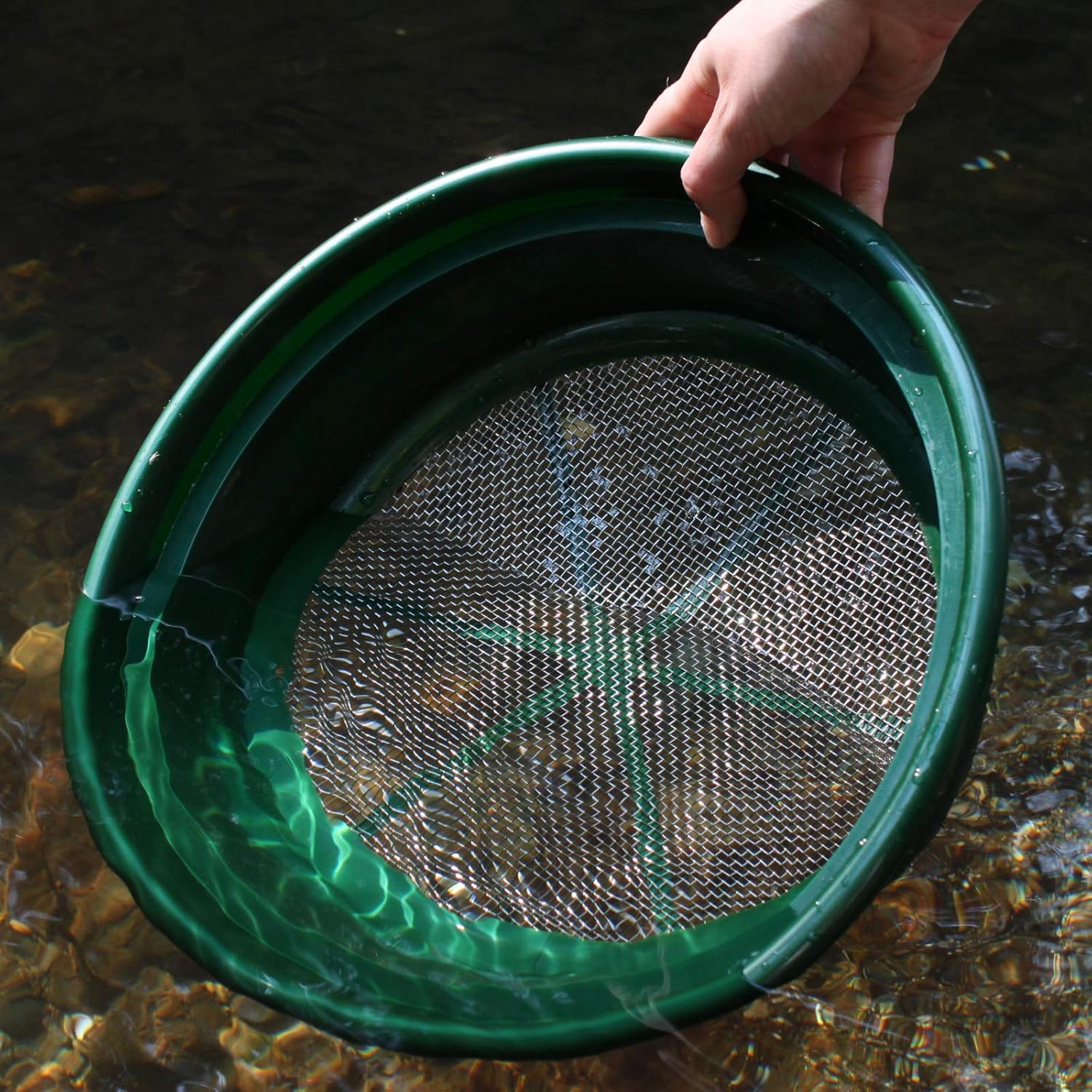 ASR Outdoor 21pc Complete Sluice Box Gold Panning Kit with 1/2 Classifier Screen Prospecting Equipment