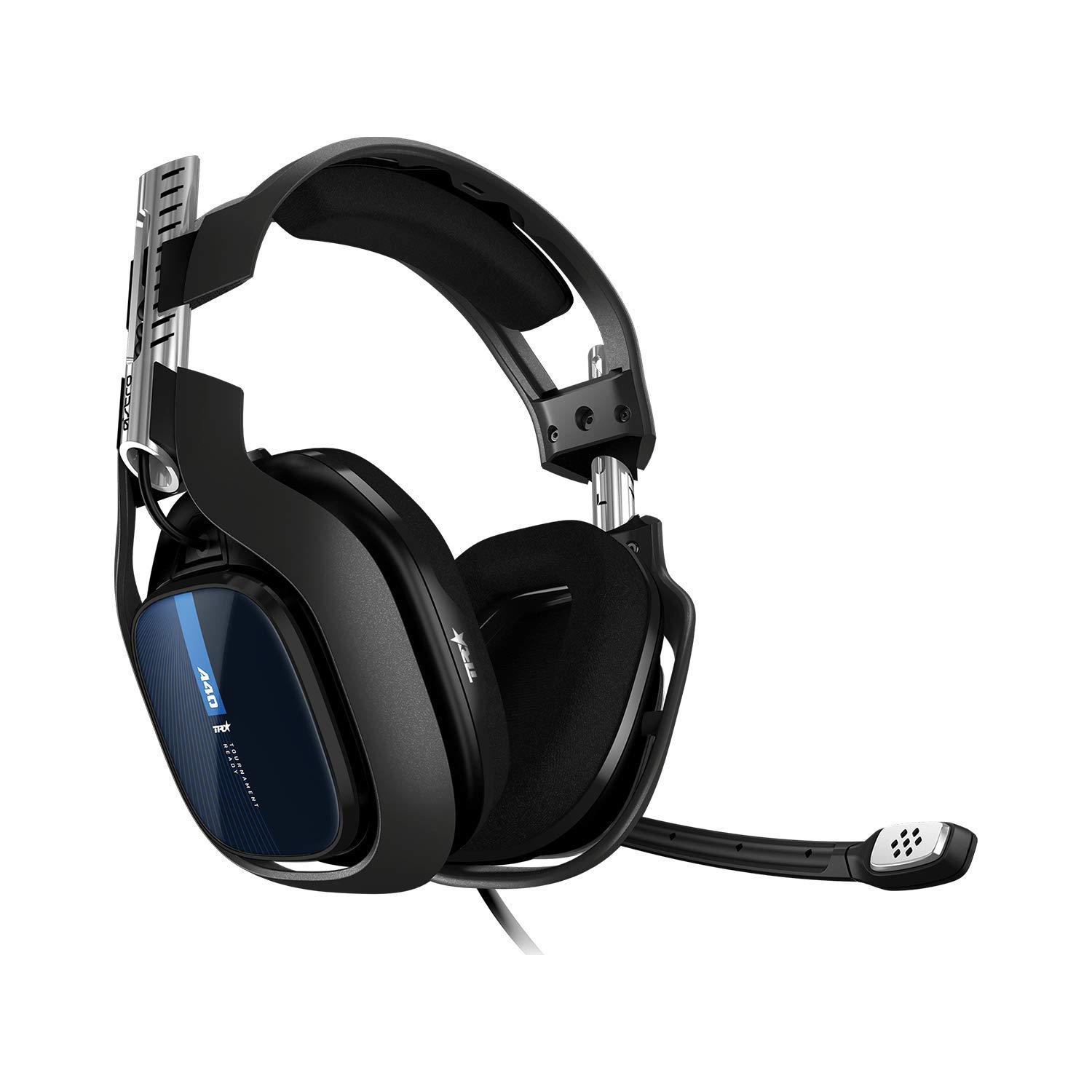 ASTRO Gaming A40 TR Wired Headset + MixAmp Pro TR with Dolby Audio for PlayStation 5, PlayStation 4, PC, Mac - Black/Blue