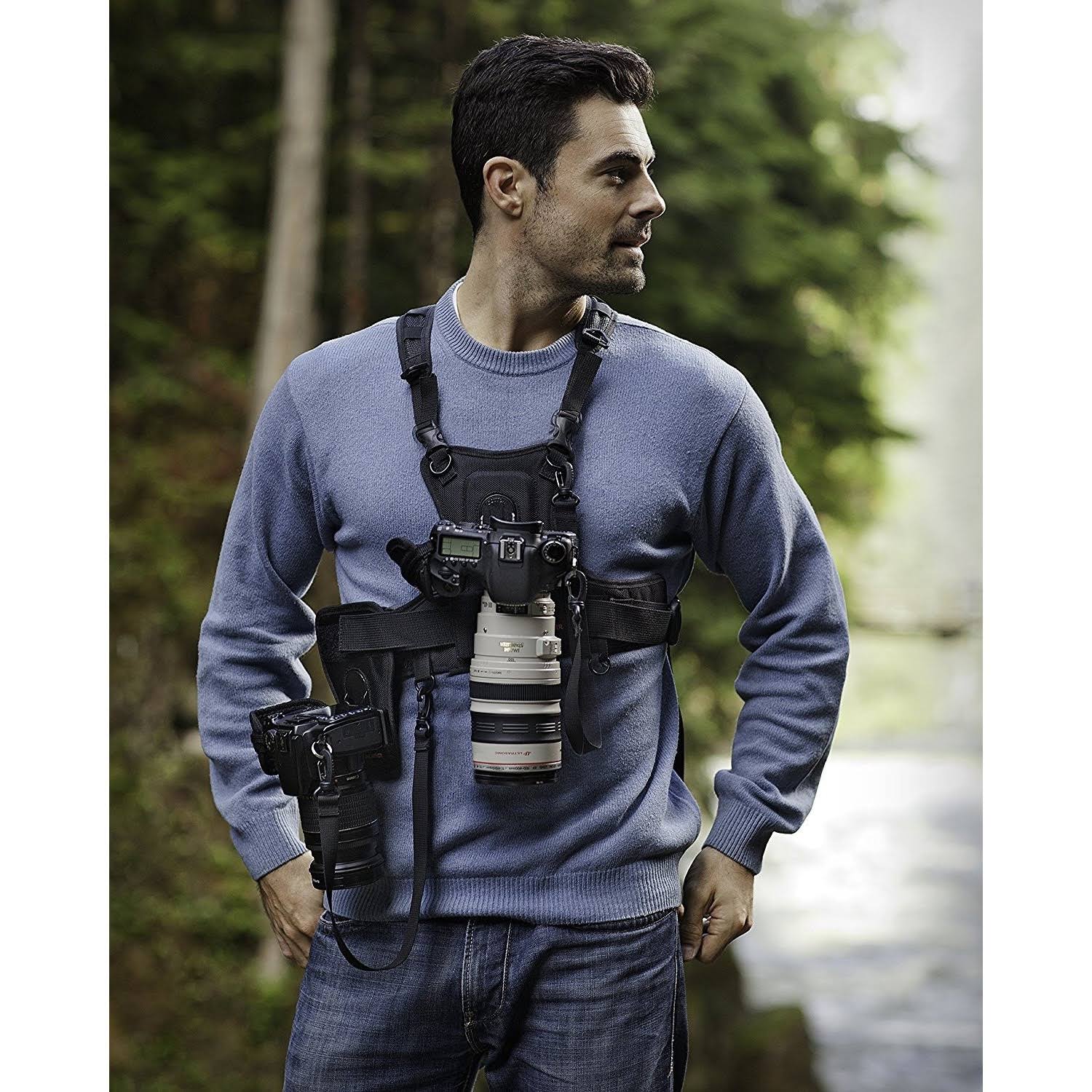 Cotton Carrier Camera Vest System for 2 Cameras