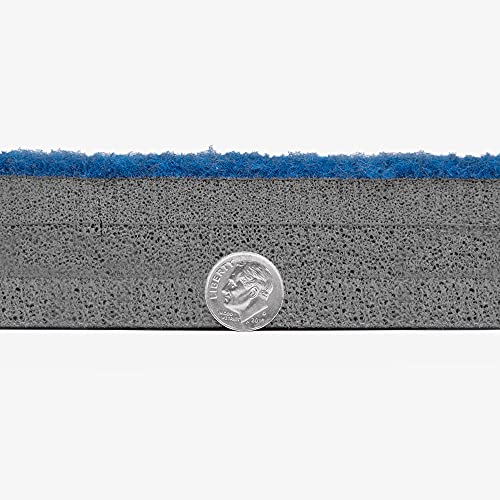 IncStores Cheer Mat | Rollout Gymnastics Mat with a Grippy Gym Carpet Top | Portable Cheerleading Gym Mats for Home Workout and Practice