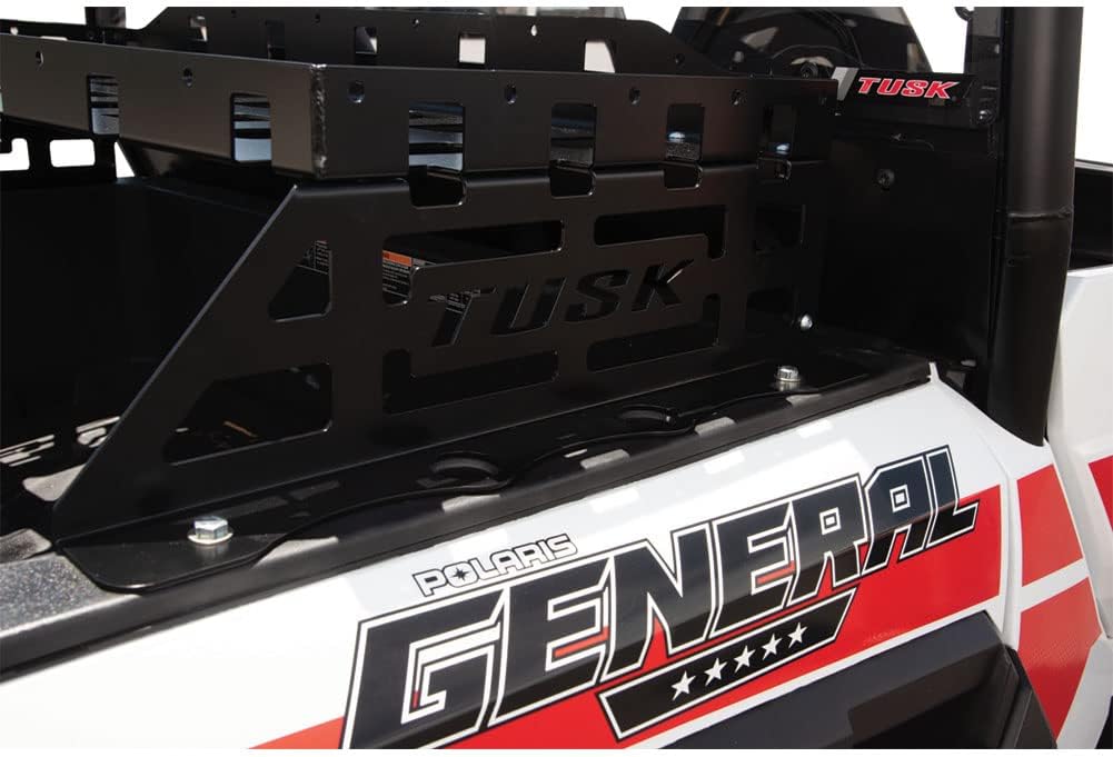Tusk Cargo Rack Black Powder Coated for Polaris General XP 1000 Deluxe Ride Command Edition 2022