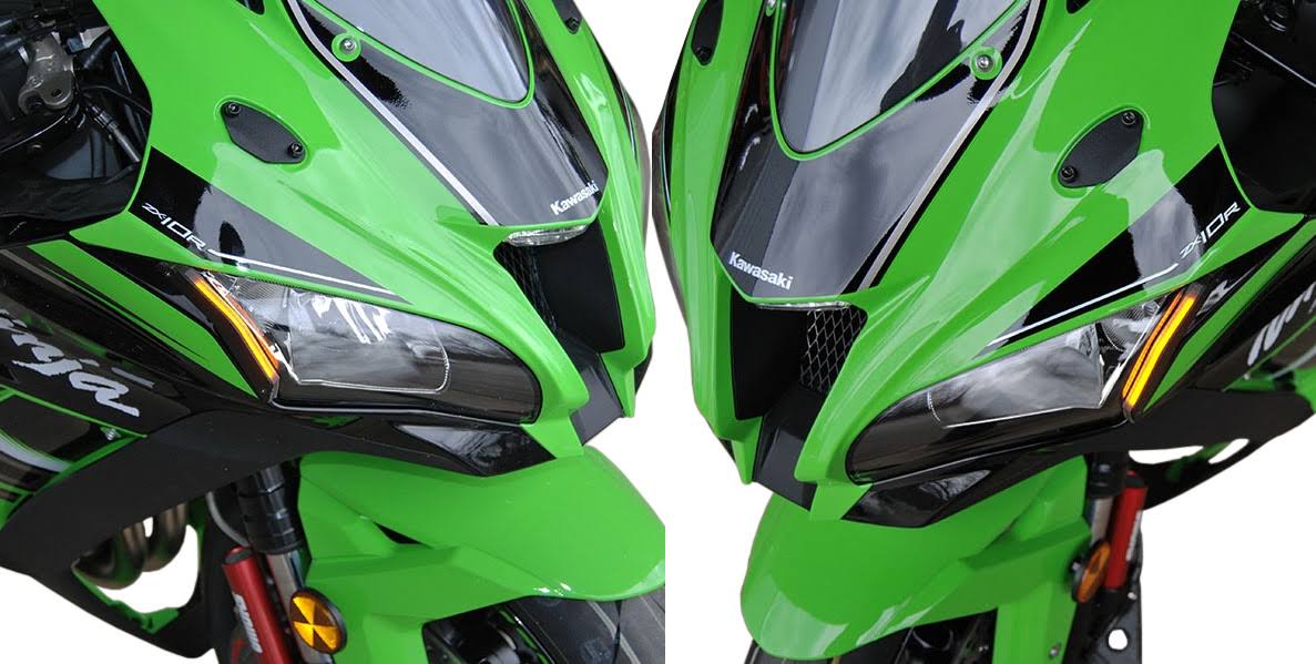 Front LED Turn Signals - 16-17 Kawasaki ZX10R