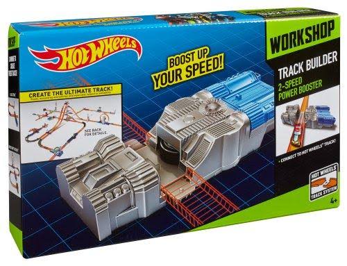 Hot Wheels Toy - Car Track Builder Workshop - Power Booster