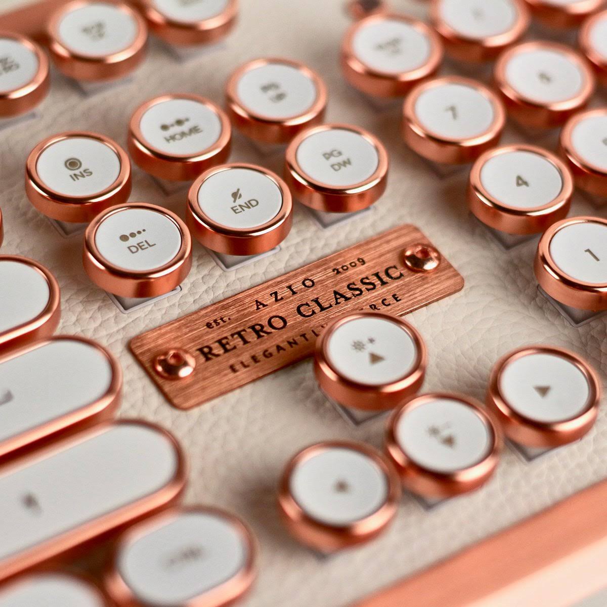 Azio Retro Classic Artisan USB Keyboard