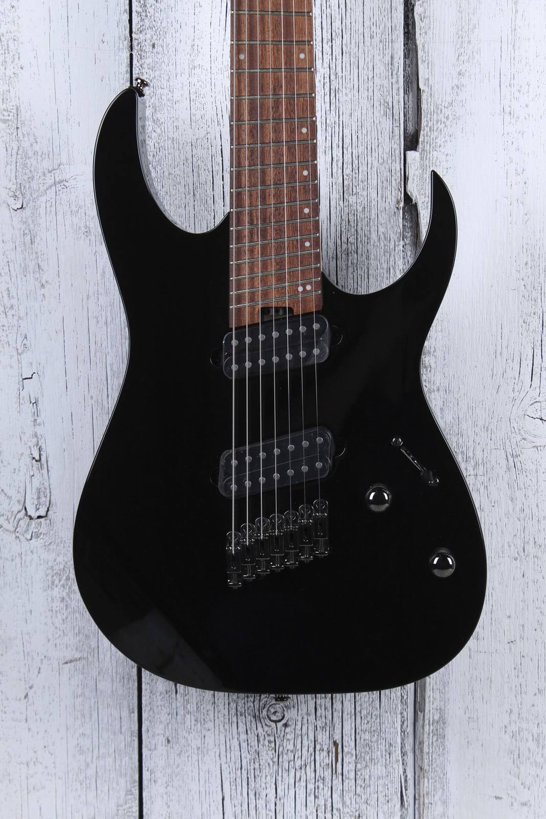 Ibanez RGMS7 Multi-Scale 7-String Electric Guitar Black