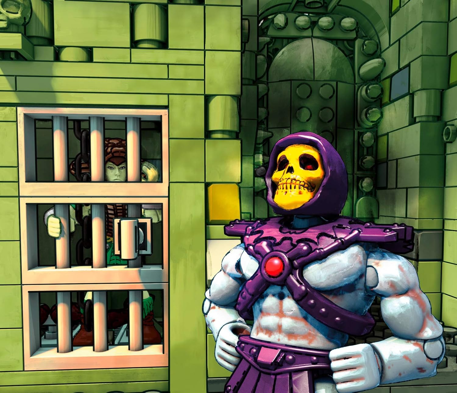 ​MEGA Masters of the Universe Castle Grayskull MOTU Construction Set, Building Toys for Boys [Amazon Exclusive]