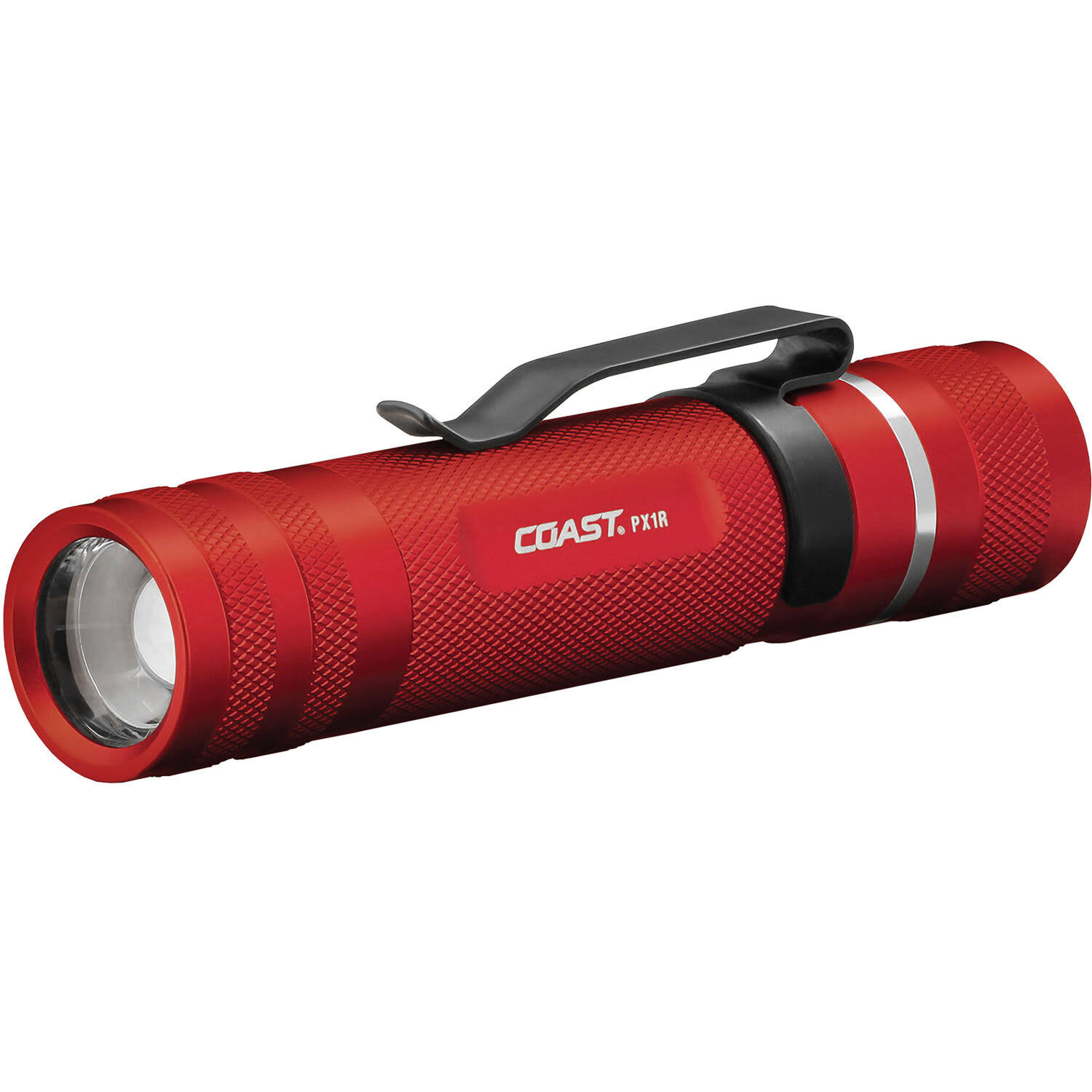Coast PX1R 460 Lm Rechargeable Focusing LED Flashlight - Red