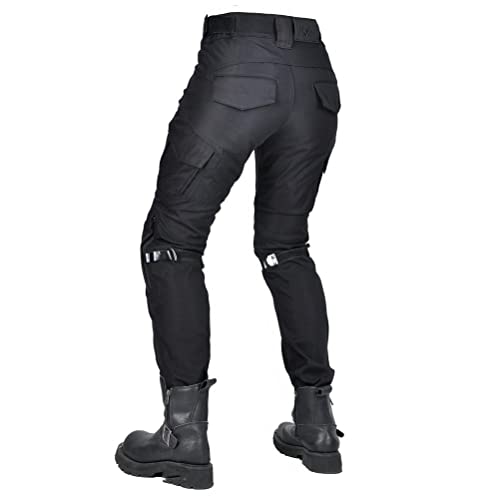 Waterproof Women Motorcycle Riding Pants with 4 X CE Armor Silica Gel Pads Rainproof Motorbike Motocross Racing Trousers