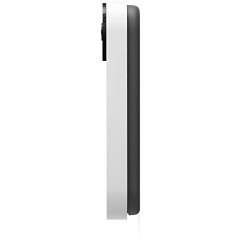 Google Nest Doorbell (Wired, 2nd Gen) - Wired Video Doorbell Camera - Doorbell Security Camera - Snow