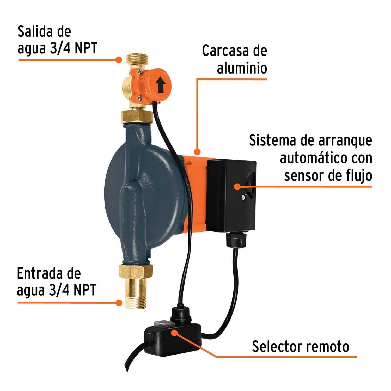 Truper 14637 Pressurizing Pump 1/3 HP - Shop Hardware Tools Online Store