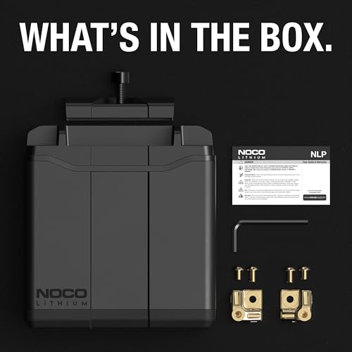 NOCO Lithium NLP30: Ultra-Light 12V Lithium Powersport Battery – Group 30 – 8Ah – 700A Start Power – Intelligent BMS – UL Certifiedc