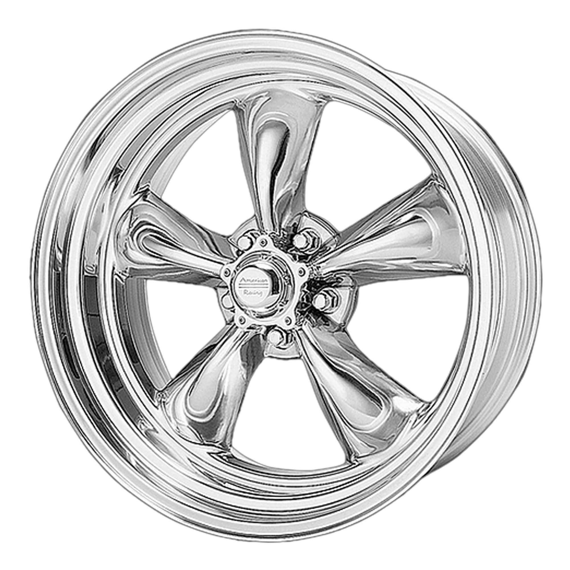 American Racing Vintage VN515 Torq Thrust II Polished 15x10 5x127 -44mm (VN5155173)