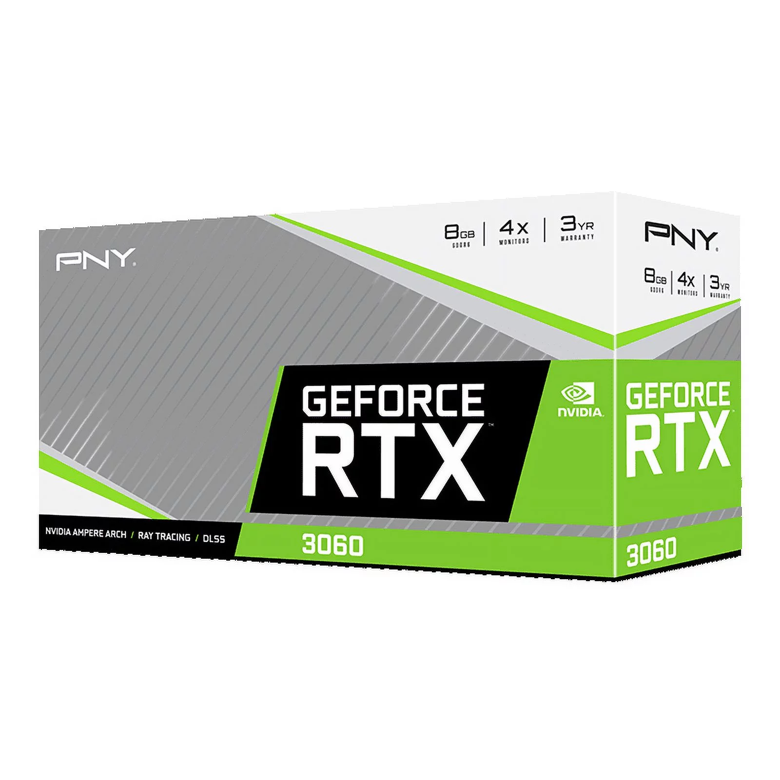 PNY GeForce RTX™ 3060 8GB VERTO Dual Fan Graphics Card
