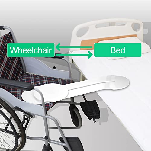 Bed Transfer Board, Transfer Board for Wheelchair User, Slide Board, Sliding Board to Wheelchair Transfer(40.5in, White)