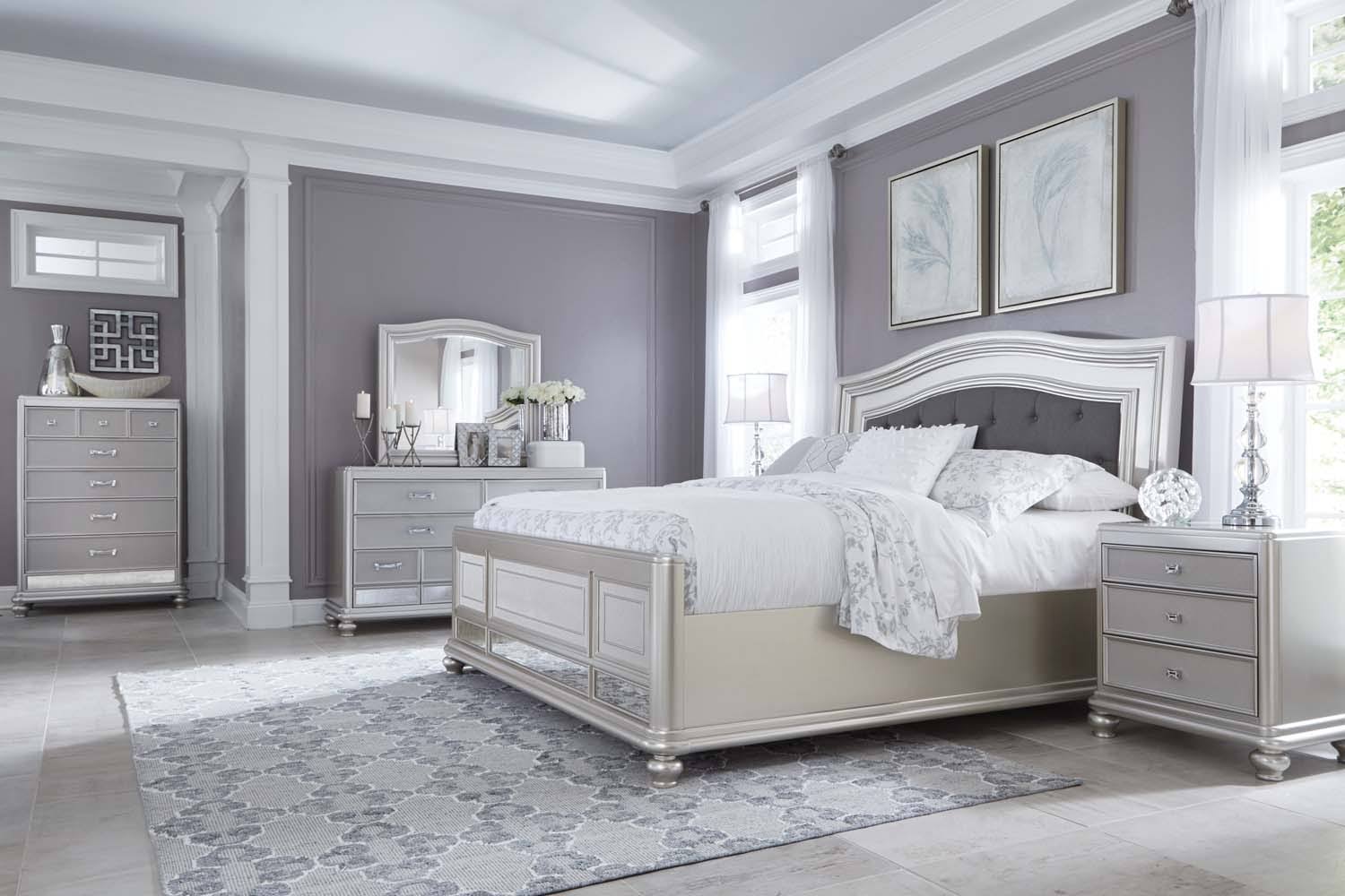Ashley Coralayne King/California King Panel Footboard