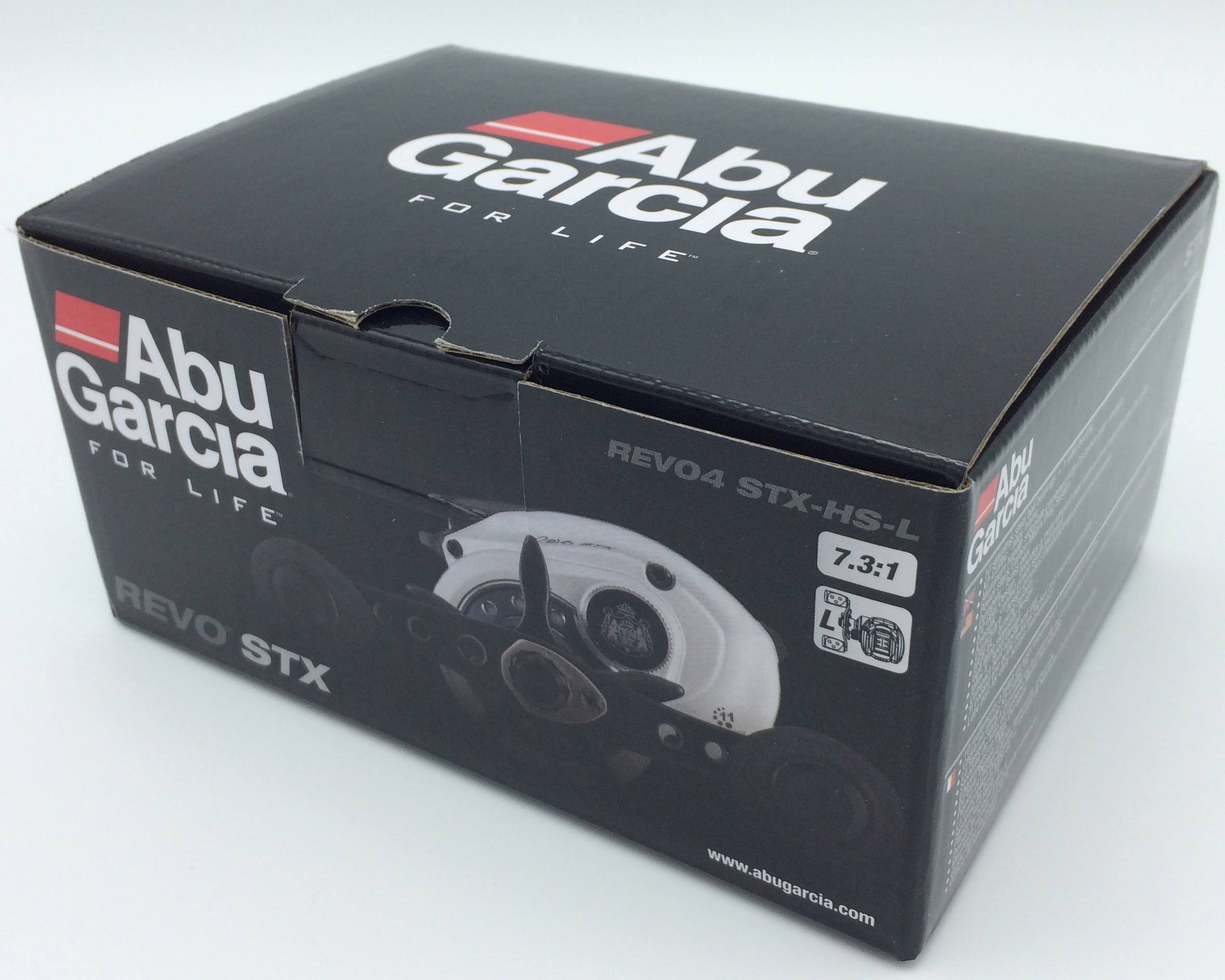 Abu Garcia Revo 4 STX-HS-L Low Profile Baitcast Reel