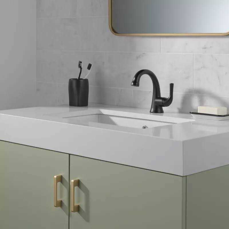 Delta Kayra Single Handle Bathroom Faucet
