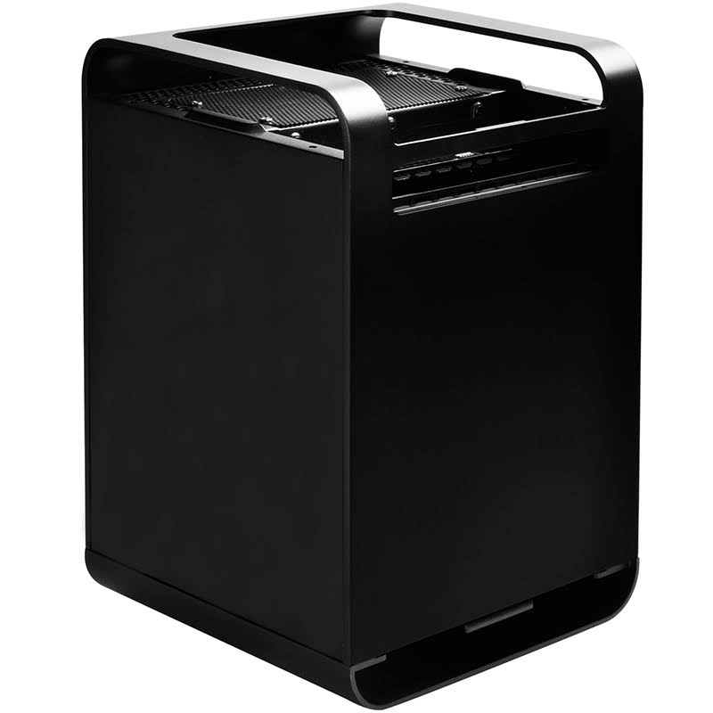 Silver Stone Technologies Cs01b Mini ITX Case Storage Aluminum Computer Chassis for Cloud Black