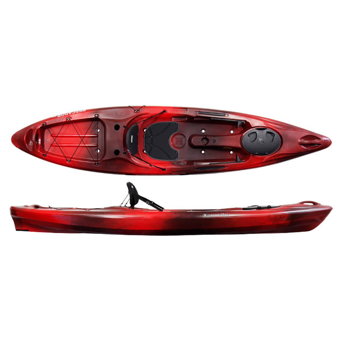 Perception Pescador 12.0 Kayak - Moss Camo