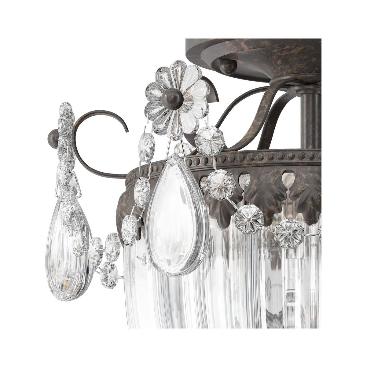 Schonbek Bagatelle 3-Light Semi Flush Mount