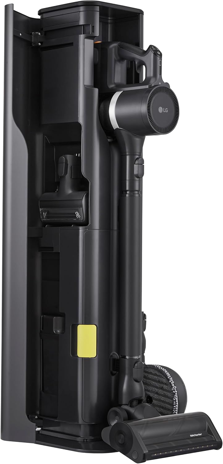 LG CordZero A949KTMS All in One Cordless Stick Vacuum with Auto Empty, New Dual Floor Max and Power Mop Pro, Pet Nozzle, Up to 200 Minutes Run Time, 10 Year Motor Warranty, Graphite