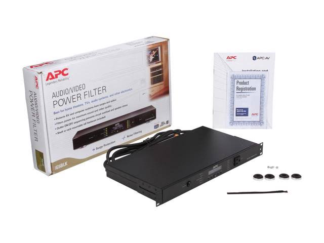 APC G5BLK - 9-Outlet G-Type 15-Amp Rack-mountable Power Conditioner