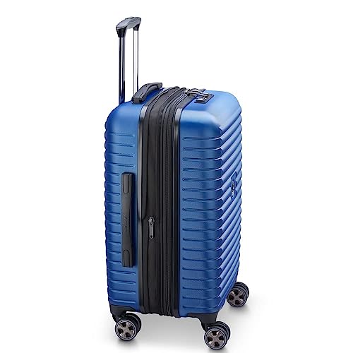 DELSEY Paris Cruise 3.0 Hardside Expandable Luggage with Spinner Wheels, Glossy Ivory, Carry on 21 Inch