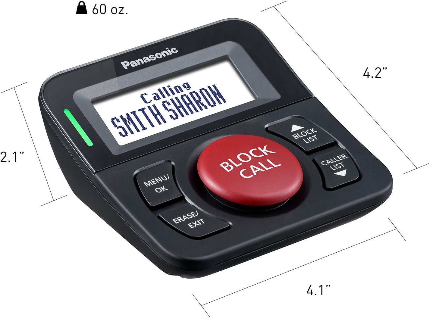 Panasonic Call Blocker for Landline Phones | Home Phone Auto Call Block KX-TGA710B