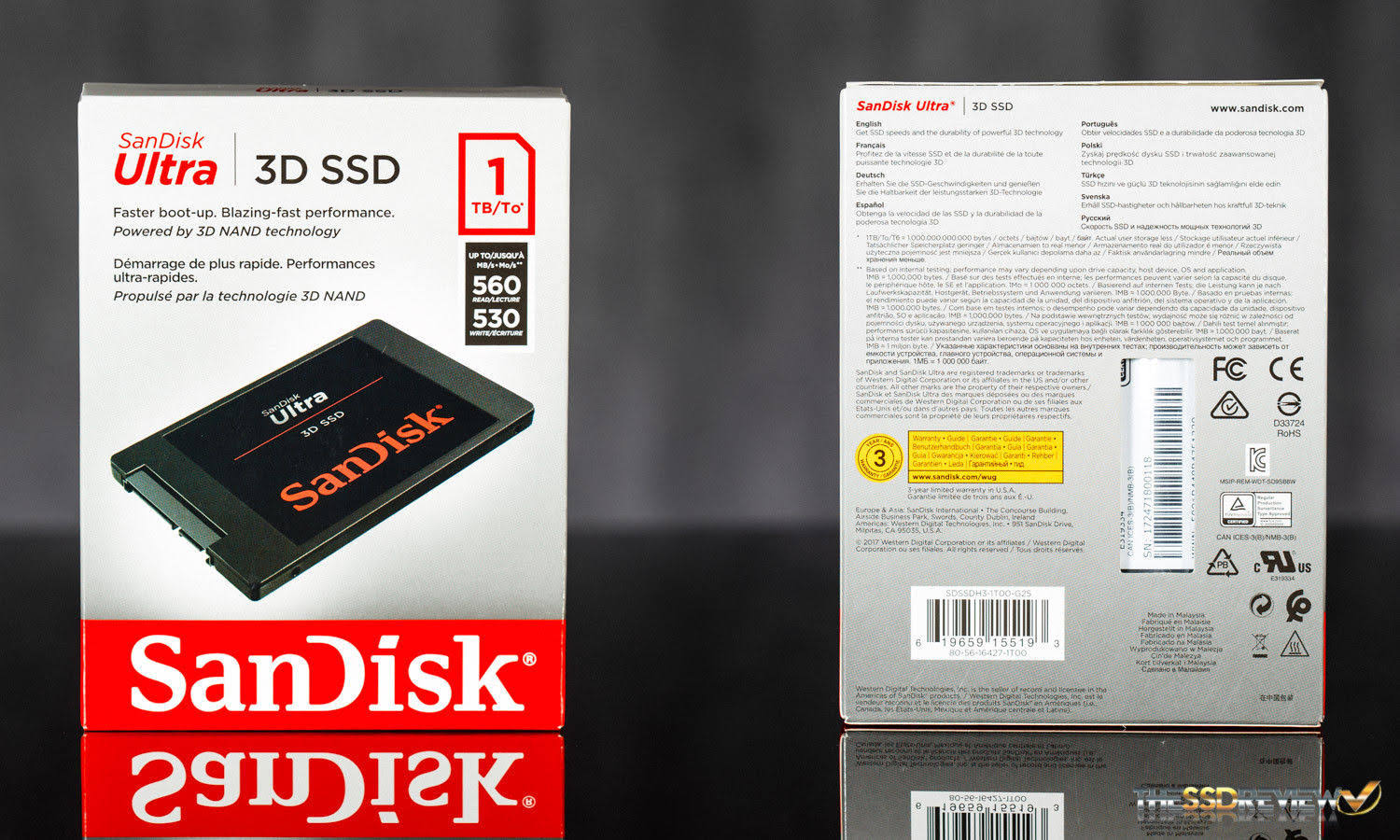 SanDisk - Ultra 1TB Internal SATA Solid State Drive 3D