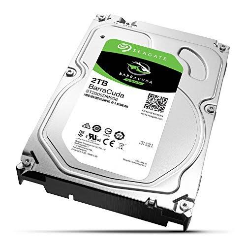 Seagate 2TB BarraCuda SATA 6Gb/s 64MB Cache 3.5-Inch Internal Hard Drive (ST2000DM006)