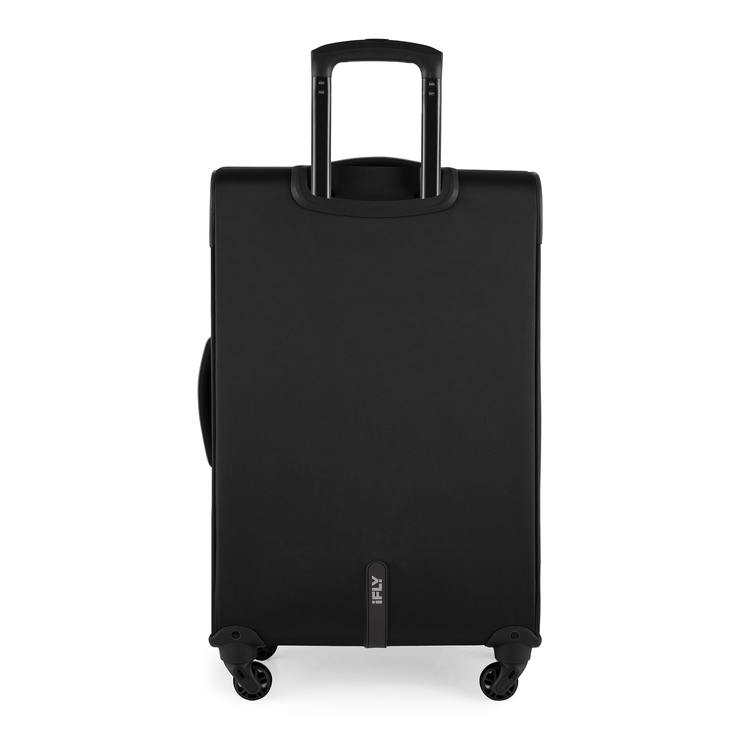 iFLY Softside Fibertech Luggage, 20" Carry-on Luggage, Black