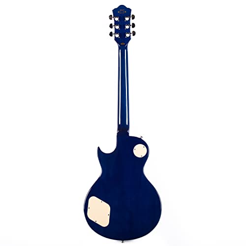 GROTE Guitar Solid Body Electric Guitar with Gigbag LPYS-006 (Purple)