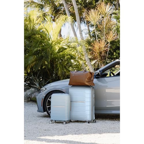 Samsonite Freeform 21-Inch Hardside Carry-On Luggage - Hardshell Carry-On Suitcase - TSA, Airline-Approved - Expandable Hard Shell, Smooth Rolling Spinner Wheels for Lightweight Travel - Navy