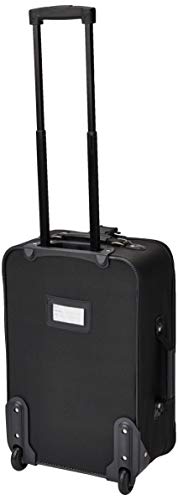 Travel Select Amsterdam 4-Piece Softside Expandable Luggage Set, Lightweight 2-Wheel Upright Suitcases, Travel Tote, Packing Cubes, Gray