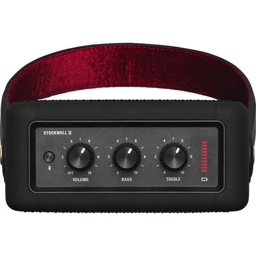 Marshall - Stockwell II Portable Bluetooth Speaker - Black u0026 Brass