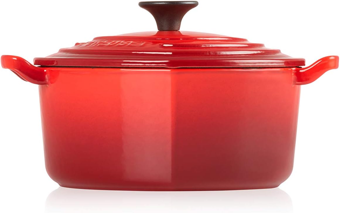 Le Creuset Enameled Cast Iron Heart Cocotte, 2 qt., Cerise
